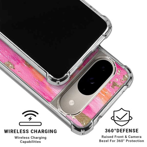 Gold Dust by Etta Vee Google Pixel 10 Clear Case